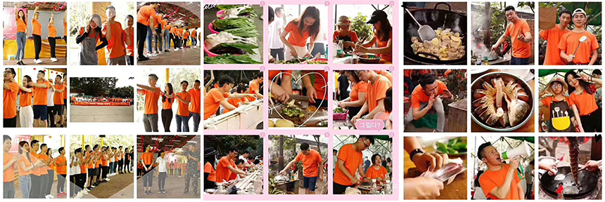 秀美人間四月天、享美食、賞美景、拼業(yè)績(jī)、我們是歡樂思億歐人